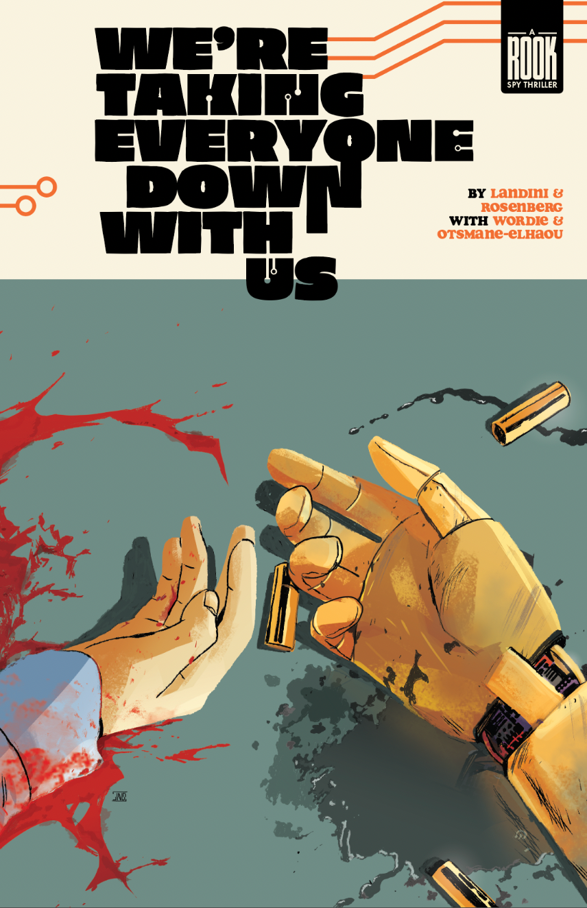 WE'RE TAKING EVERYONE DOWN WITH US Exclusive Collection with Signed Bookplate