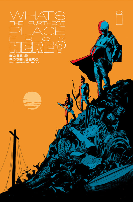 WHAT'S THE FURTHEST PLACE FROM HERE? #1 Cover by Marcos Martín.