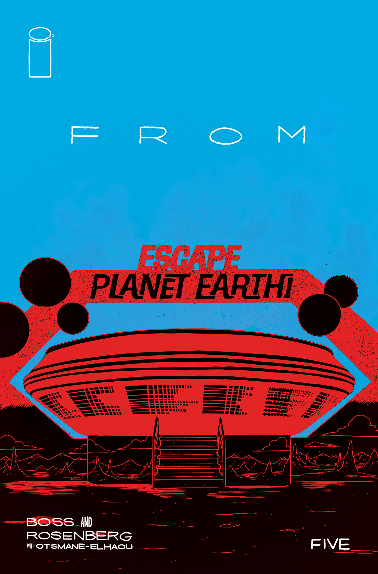 WHAT'S THE FURTHEST PLACE FROM HERE? #5 Exclusive Connecting Cover.