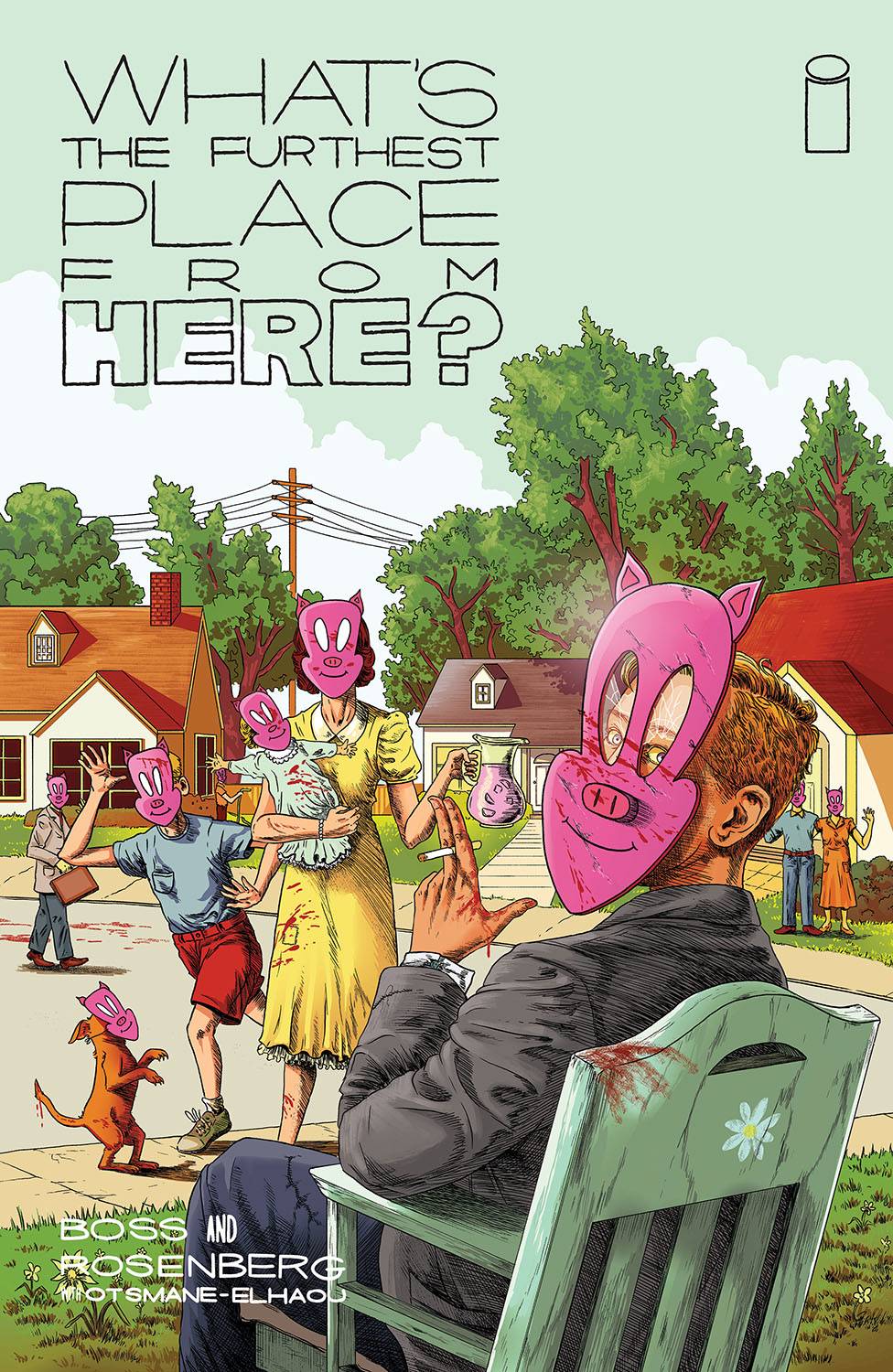 WHAT'S THE FURTHEST PLACE FROM HERE? #2 1 in 15 cover by Jenna Cha.