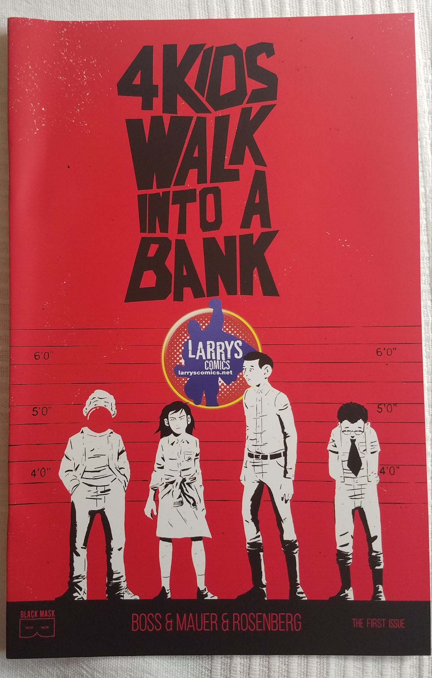 4 KIDS WALK INTO A BANK #1 RED Usual Suspects Variant