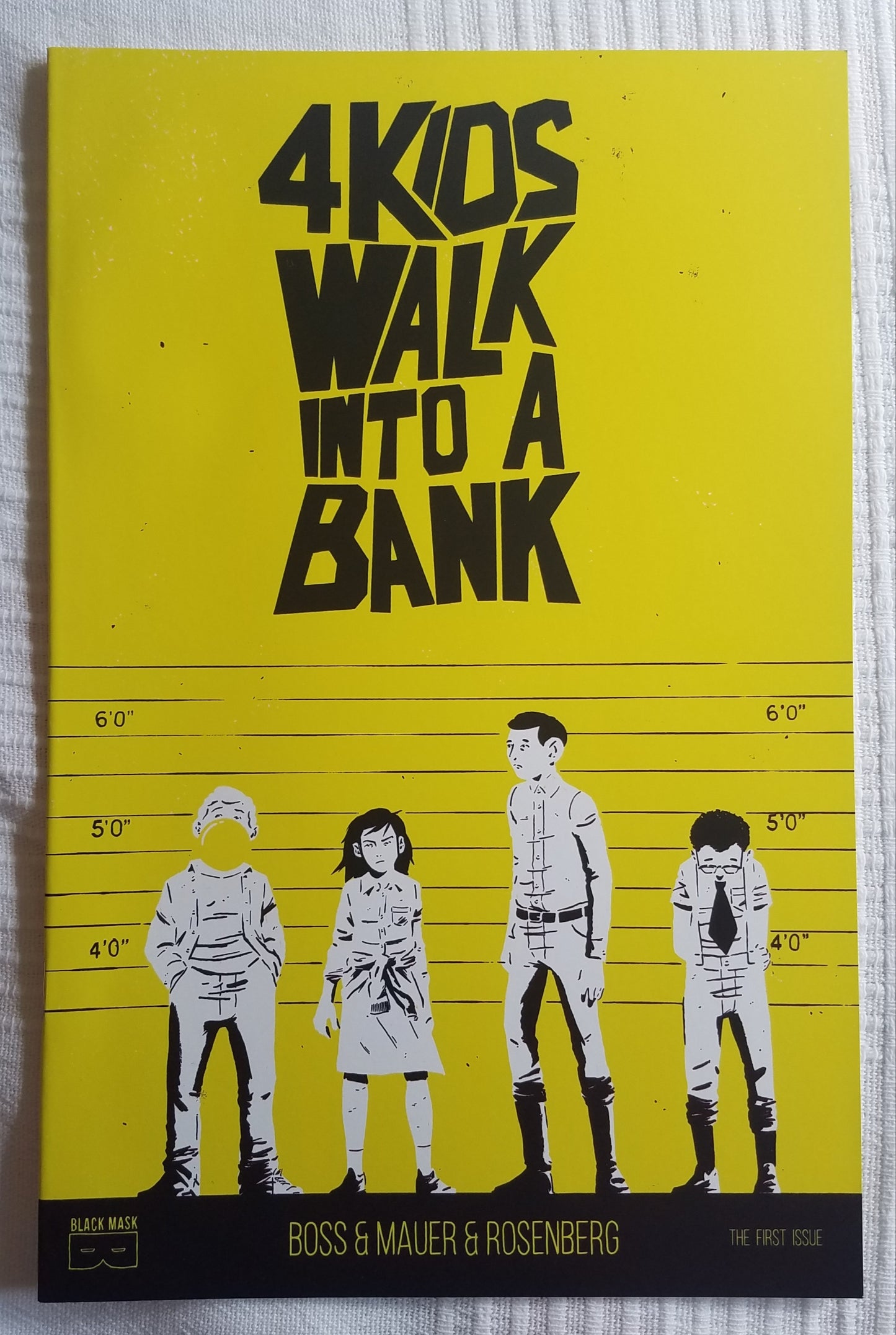 4 KIDS WALK INTO A BANK #1 YELLOW Usual Suspects Variant