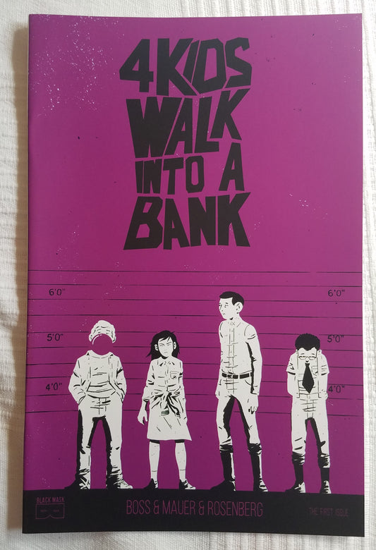 4 KIDS WALK INTO A BANK #1 PURPLE Usual Suspects Variant