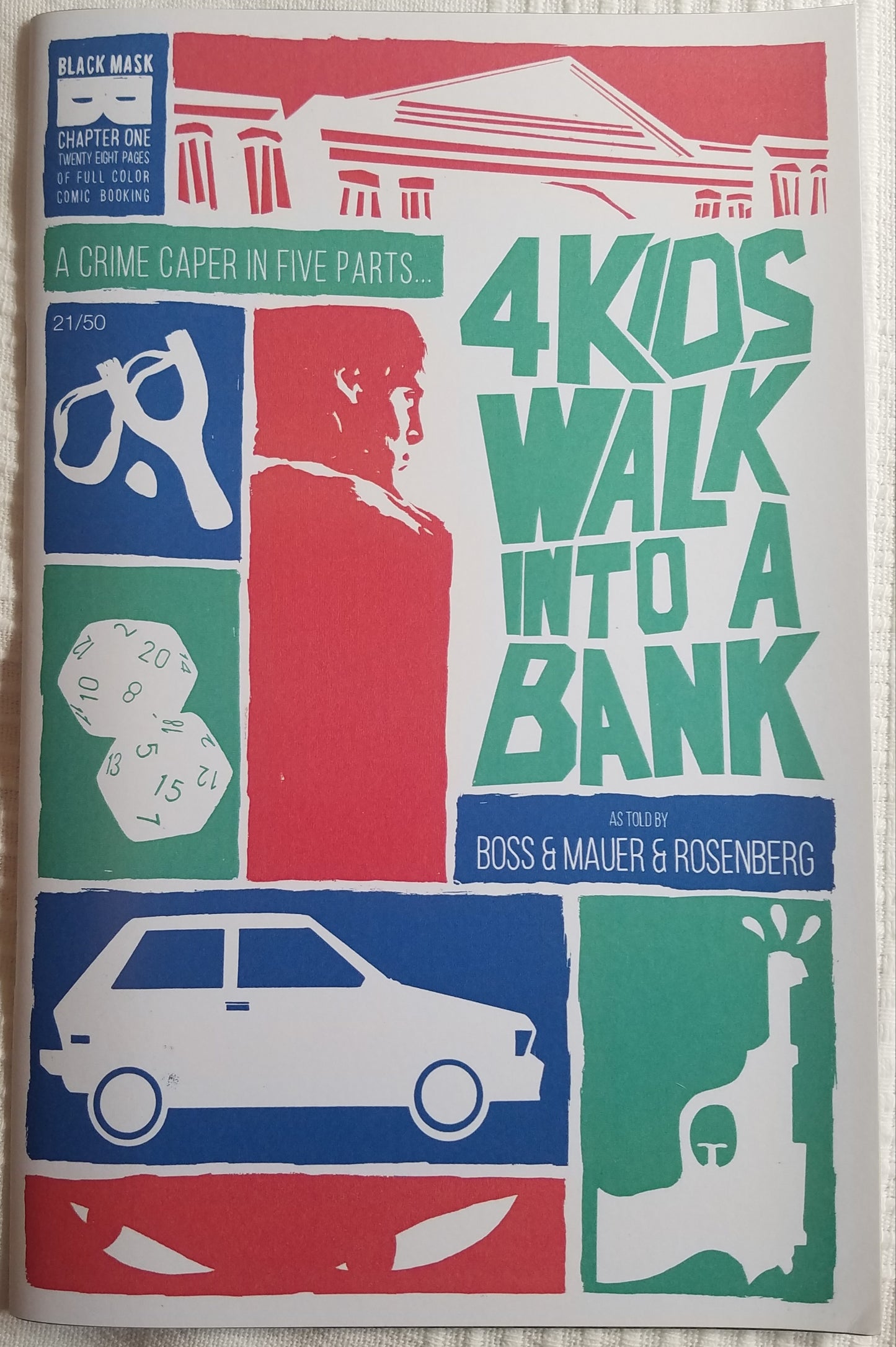 4 KIDS WALK INTO A BANK #1 Numbered MOCCA Exclusive