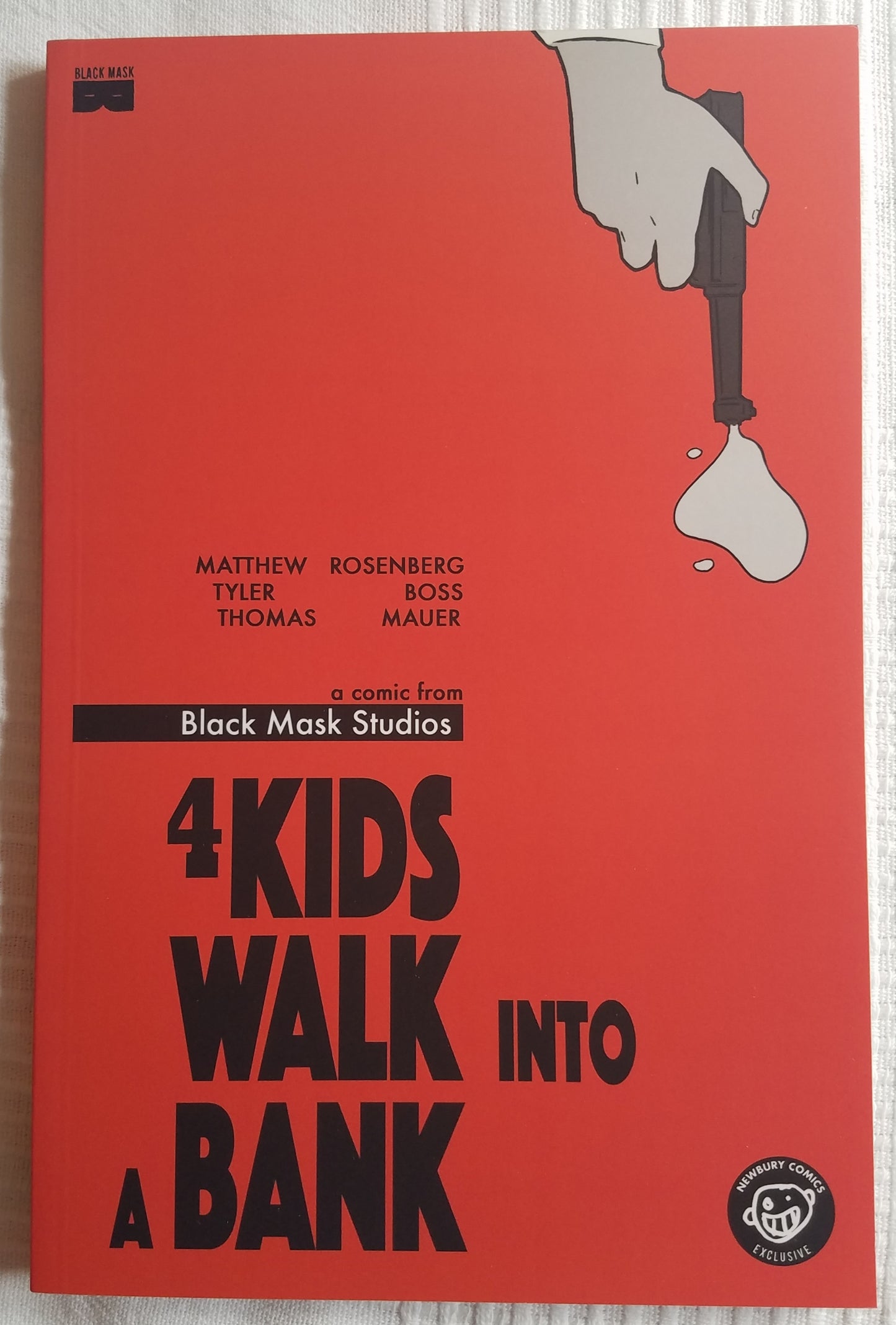 4 KIDS WALK INTO A BANK Newbury Comics Collected Edition.