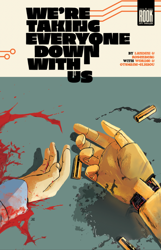 WE'RE TAKING EVERYONE DOWN WITH US Exclusive Collection with Signed Bookplate