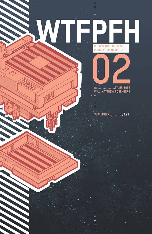 WHAT'S THE FURTHEST PLACE FROM HERE? #2 1 in 50 cover by Jonathan Hickman.