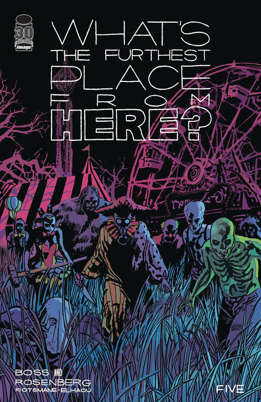 WHAT'S THE FURTHEST PLACE FROM HERE? #5 1 in 15 cover by Josh Hixson.