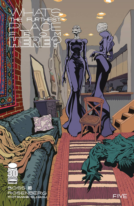 WHAT'S THE FURTHEST PLACE FROM HERE? #5 Cover by Tradd Moore