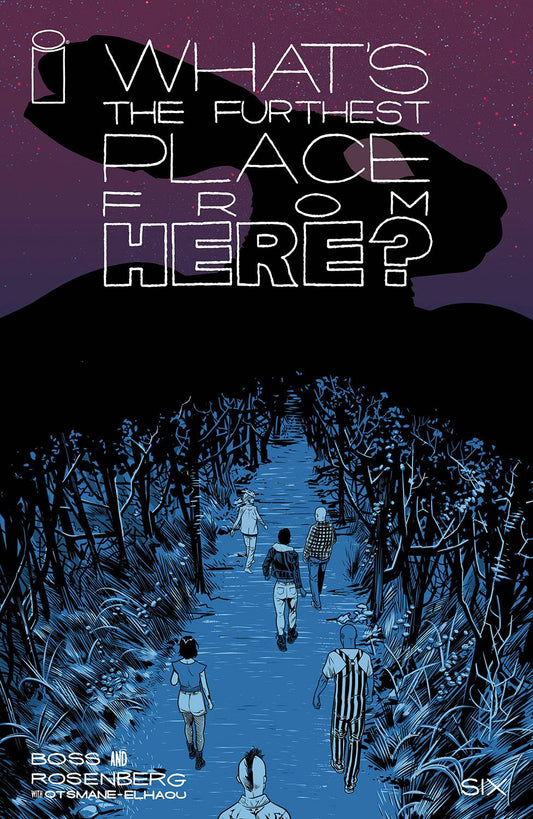 WHAT'S THE FURTHEST PLACE FROM HERE? #5 1 in 15 cover by Josh Hood.