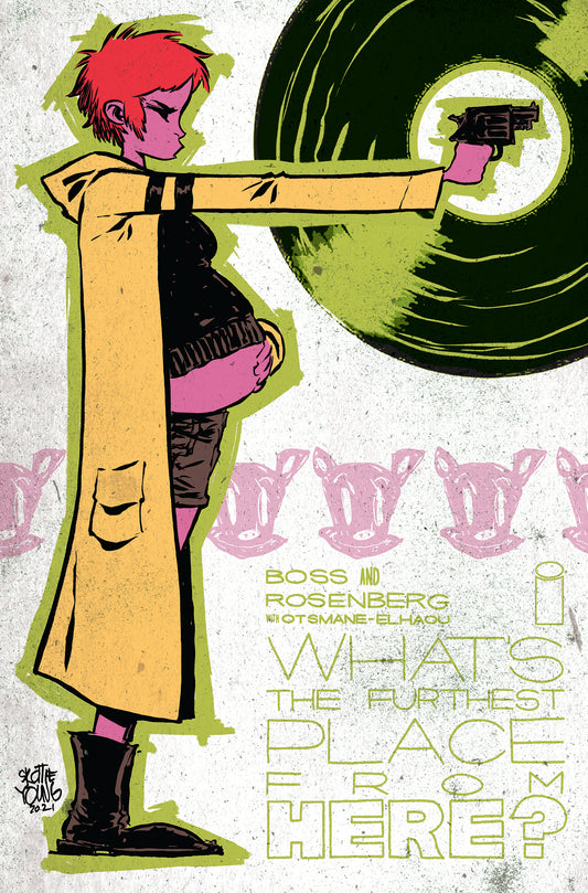 WHAT'S THE FURTHEST PLACE FROM HERE? #1 Cover by Skottie Young.